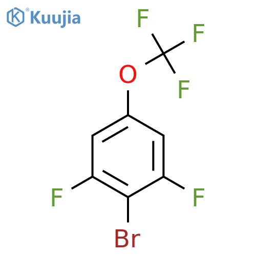 2-Bromo-1,3-difluoro-5-(trifluoromethoxy)benzene structure