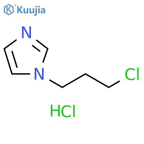 1-(3-Chloropropyl)-1H-imidazole hydrochloride structure