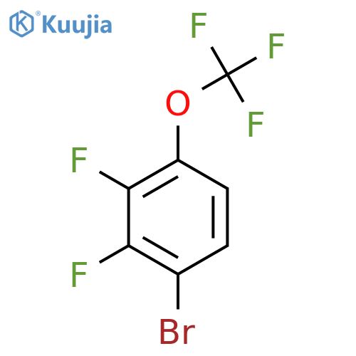 1-Bromo-2,3-difluoro-4-(trifluoromethoxy)benzene structure