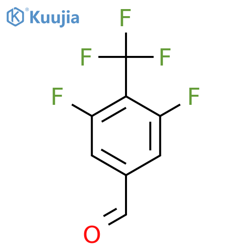 3,5-Difluoro-4-(trifluoromethyl)benzaldehyde structure