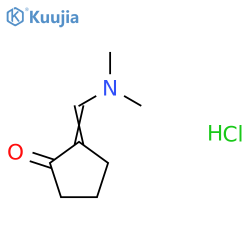 (2E)-2-(Dimethylamino)methylenecyclopentanone hydrochloride structure