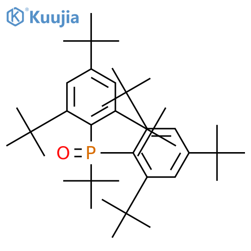 Phosphine oxide, (1,1-dimethylethyl)bis[2,4,6-tris(1,1-dimethylethyl)phenyl]- structure