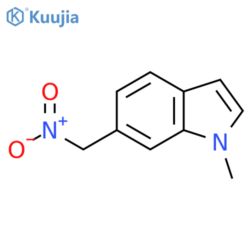 1-methyl-6-(nitromethyl)-1H-indole structure