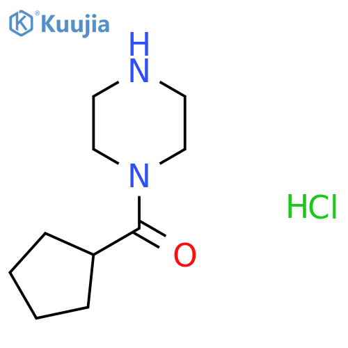 1-(Cyclopentylcarbonyl)piperazine Hydrochloride structure