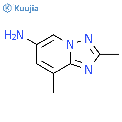 2,8-Dimethyl-[1,2,4]triazolo[1,5-a]pyridin-6-amine structure