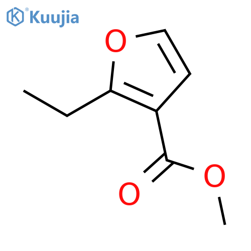 2-ethyl-3-Furancarboxylic acid methyl ester structure