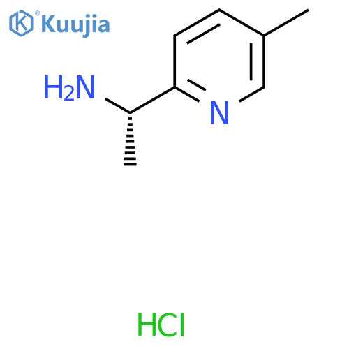 (S)-1-(5-Methylpyridin-2-yl)ethanamine hydrochloride structure