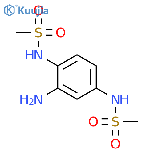Methanesulfonamide, N,N'-(2-amino-1,4-phenylene)bis- structure