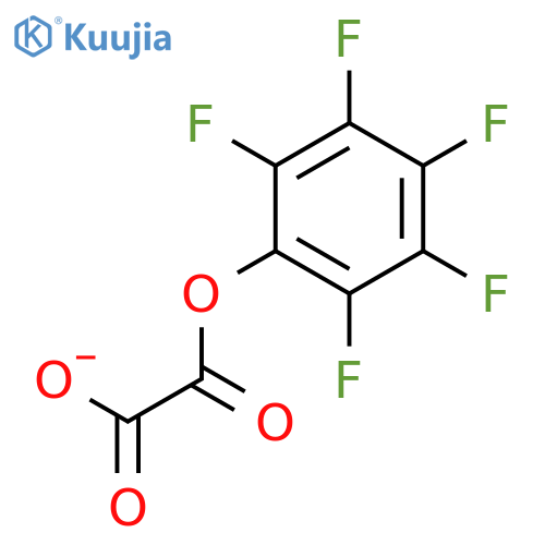 Ethanedioic acid, mono(pentafluorophenyl) ester structure