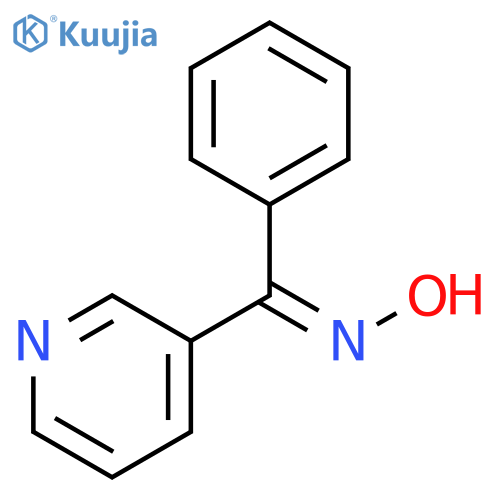 Methanone, phenyl-3-pyridinyl-, oxime, (E)- structure