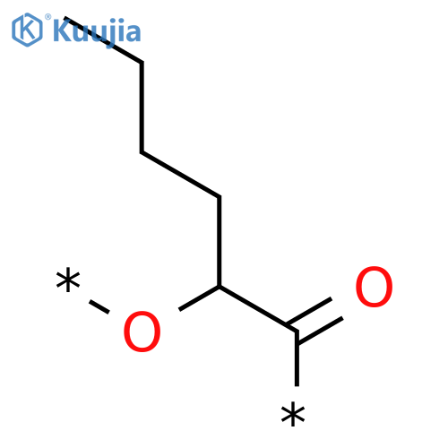 Poly[oxy(1-butyl-2-oxo-1,2-ethanediyl)] structure