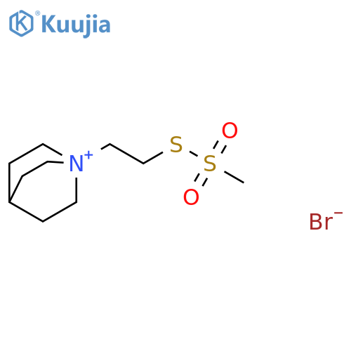 2-(Quinuclidinium)ethyl Methanethiosulfonate, Bromide structure