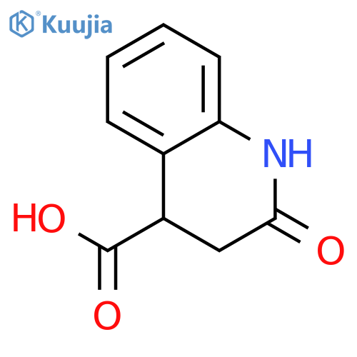 2-Oxo-1,2,3,4-tetrahydroquinoline-4-carboxylic acid structure