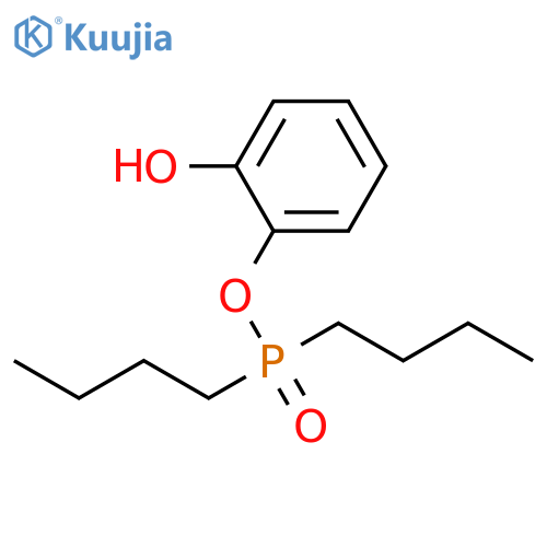 2-Hydroxyphenyl dibutylphosphinate structure
