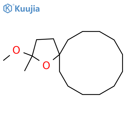 1-Oxaspiro[4.11]hexadecane, 2-methoxy-2-methyl- structure