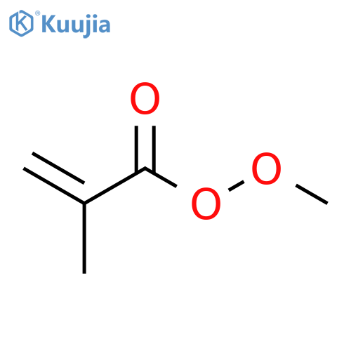2-Propeneperoxoic acid, 2-methyl-, methyl ester structure