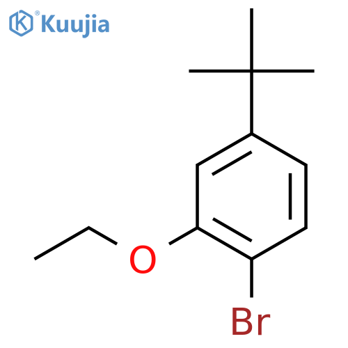 1-Bromo-2-ethoxy-4-tert-butylbenzene structure