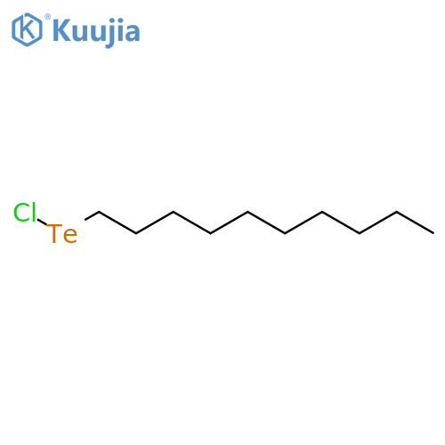 1-Decanetellurenyl chloride structure