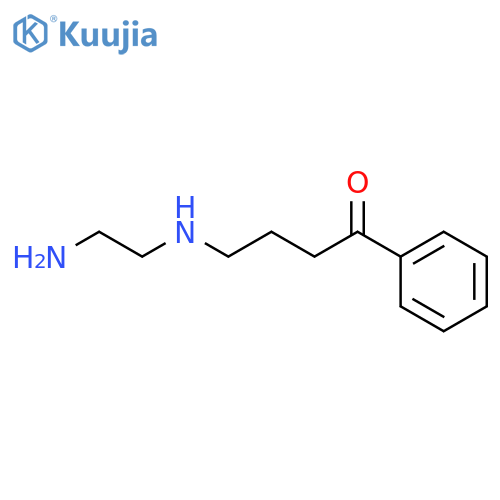 4-((2-Aminoethyl)amino)-1-phenylbutan-1-one structure