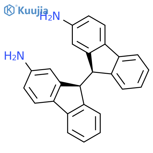 [9,9'-Bi-9H-fluorene]-2,2'-diamine, (R*,S*)- structure