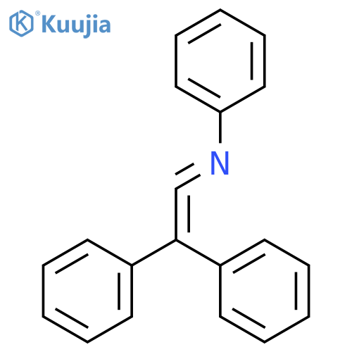 N-(Diphenylethenylidene)aniline structure