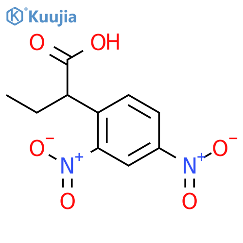 2-(2,4-Dinitrophenyl)butanoic Acid structure