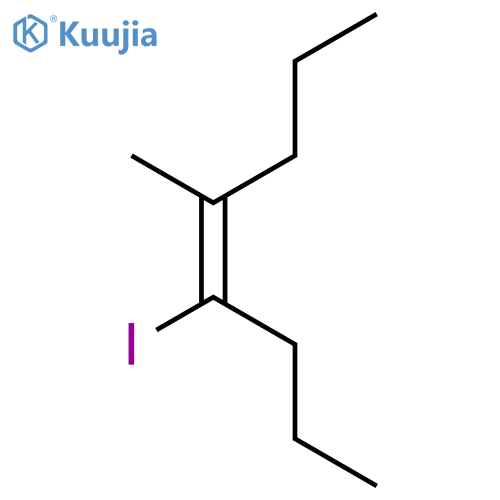 4-OCTENE, 4-IODO-5-METHYL-, (4E)- structure