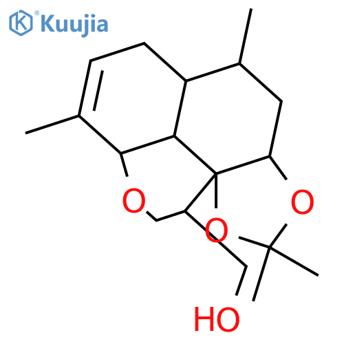 5,12-Epoxy-3-cadinene-7,8,13-triol; (1α,5α,6β,7β,8β,10α,11β)-form, 7,8-Isopropylidene structure