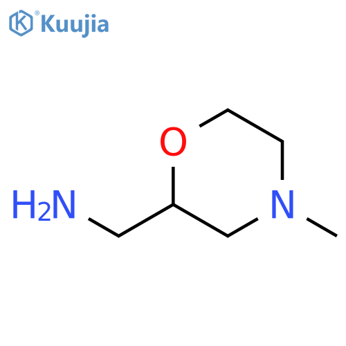 1-(4-methylmorpholin-2-yl)methanamine structure