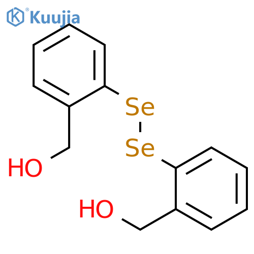 Benzenemethanol, 2,2'-diselenobis- structure
