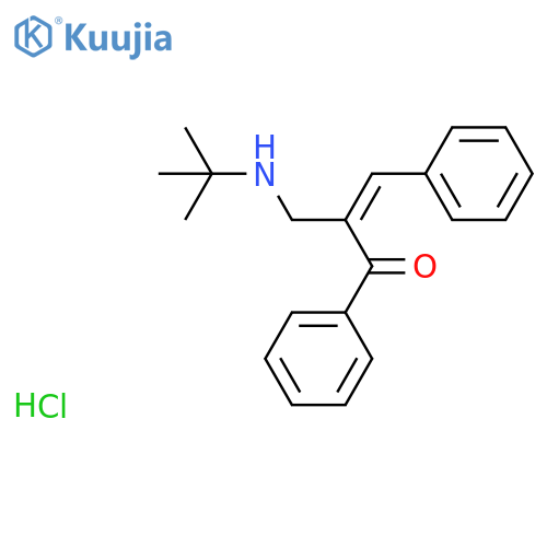 Chalcone, a-[(tert-butylamino)methyl]-,hydrochloride, (E)- (8CI) structure