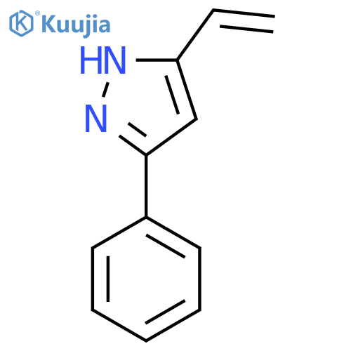 5-ethenyl-3-phenyl-1H-pyrazole structure