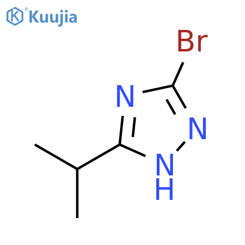 3-Bromo-5-isopropyl-1H-1,2,4-triazole structure