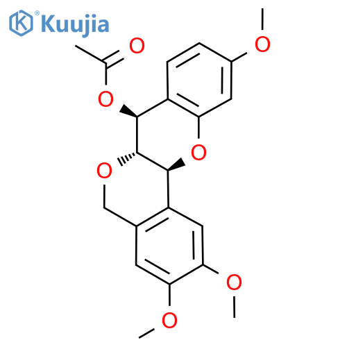 [(6As,7S,12aS)-2,3,10-trimethoxy-5,6a,7,12a-tetrahydroisochromeno[4,3-b]chromen-7-yl] acetate structure