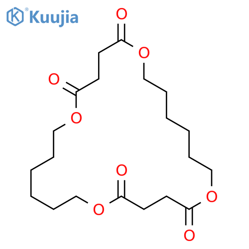 1,6,13,18-Tetraoxacyclotetracosane-2,5,14,17-tetrone structure