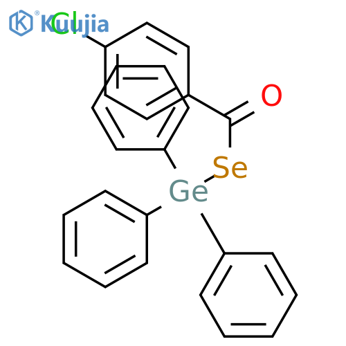 Germane, [(4-chlorobenzoyl)seleno]triphenyl- structure