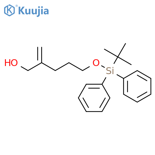 1-Pentanol, 5-[[(1,1-dimethylethyl)diphenylsilyl]oxy]-2-methylene- structure
