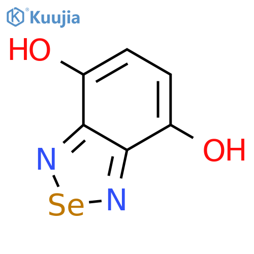 2,1,3-Benzoselenadiazole-4,7-diol structure