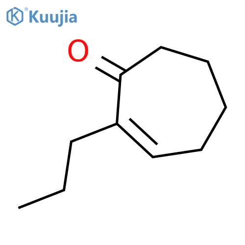 2-Cyclohepten-1-one, 2-propyl- structure