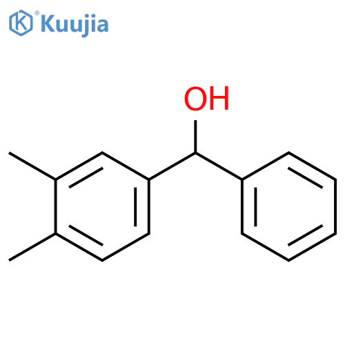 (3,4-dimethylphenyl)(phenyl)methanol structure