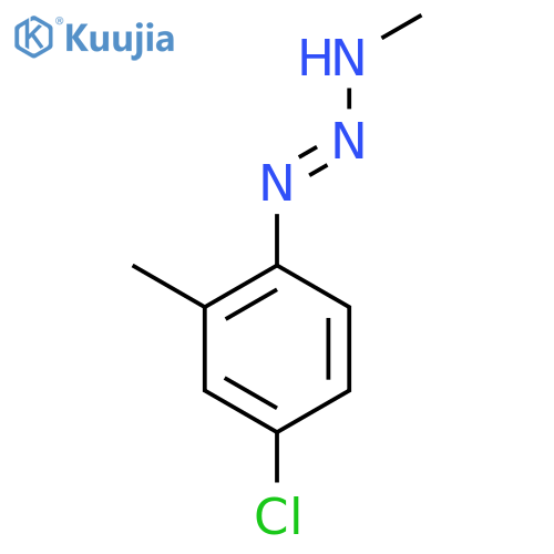 1-TRIAZENE, 1-(4-CHLORO-2-METHYLPHENYL)-3-METHYL- structure