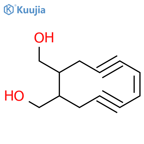 6-Cyclodecene-4,8-diyne-1,2-dimethanol structure