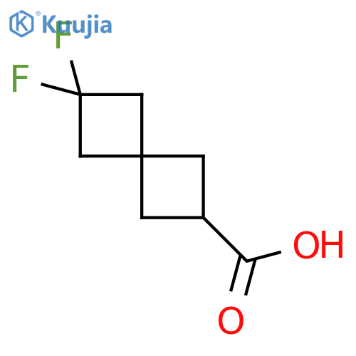 6,6-Difluorospiro[3.3]heptane-2-carboxylic acid structure