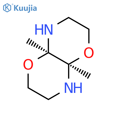 [1,4]Oxazino[3,2-b]-1,4-oxazine, octahydro-4a,8a-dimethyl-, cis- structure