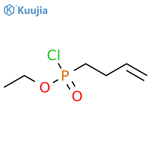 4-[Chloro(ethoxy)phosphoryl]but-1-ene structure