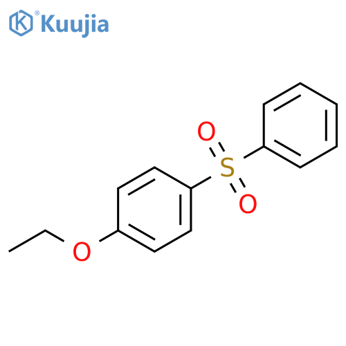 Benzene, 1-ethoxy-4-(phenylsulfonyl)- structure