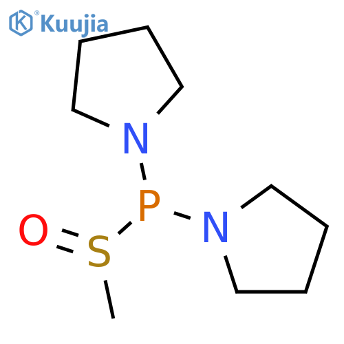 Pyrrolidine,1,1'-[(methylsulfinyl)phosphinylidene]bis- (9CI) structure