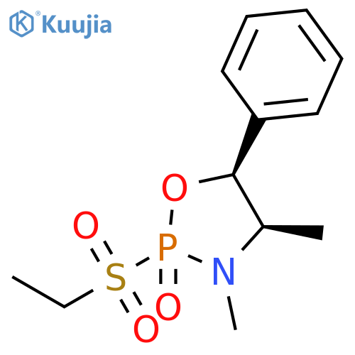 1,3,2-Oxazaphospholidine,2-(ethylsulfonyl)-3,4-dimethyl-5-phenyl-, 2-oxide, [2R-(2a,4a,5a)]- (9CI) structure