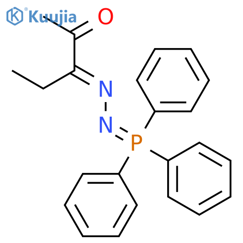 2,3-Pentanedione, 3-[(triphenylphosphoranylidene)hydrazone] structure