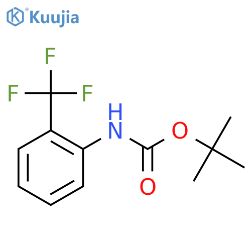 tert-Butyl (2-(trifluoromethyl)phenyl)carbamate structure